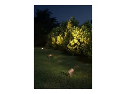 Best Sair - Foco LED redondo de 10 W IP65 Corten 3000K - Luz de jardín para plantas o setos h36cm - Beneito faure Marru00f3n