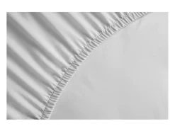Sábana Ajustable 100% Algodón 180x200cm - Profundidad 35cm Blanco Online