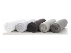 Housse De Rêve Ropa De Cama-Sábana Ajustable Today Chantilly 160x200cm en Algodón 57 Hilos - 2 Plazas Blanco