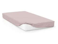Soleil d'ocre Sábana bajera de algodón 57 hilos 60x120 cm Baby empolvado, por Rosa Outlet