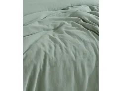 Blanc avenue Ropa De Cama-Sábana bajera gasa de algodón- celadón Verde