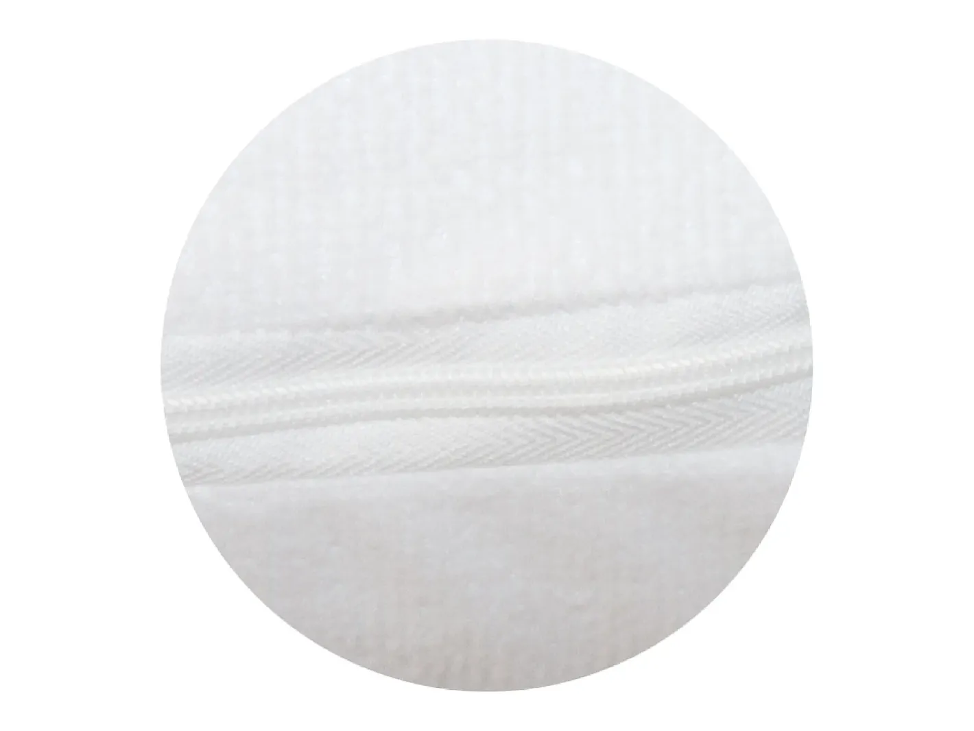 New Babycalin Sábana bajera para bebé 60 x 120 cm con cremallera - 100% poliéster impermeable - Blanco