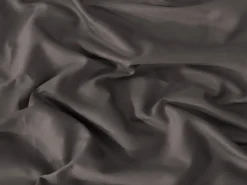Blanc avenue Ropa De Cama-Sábana bajera 90x190 cm satén de algodón antracita Gris antracita