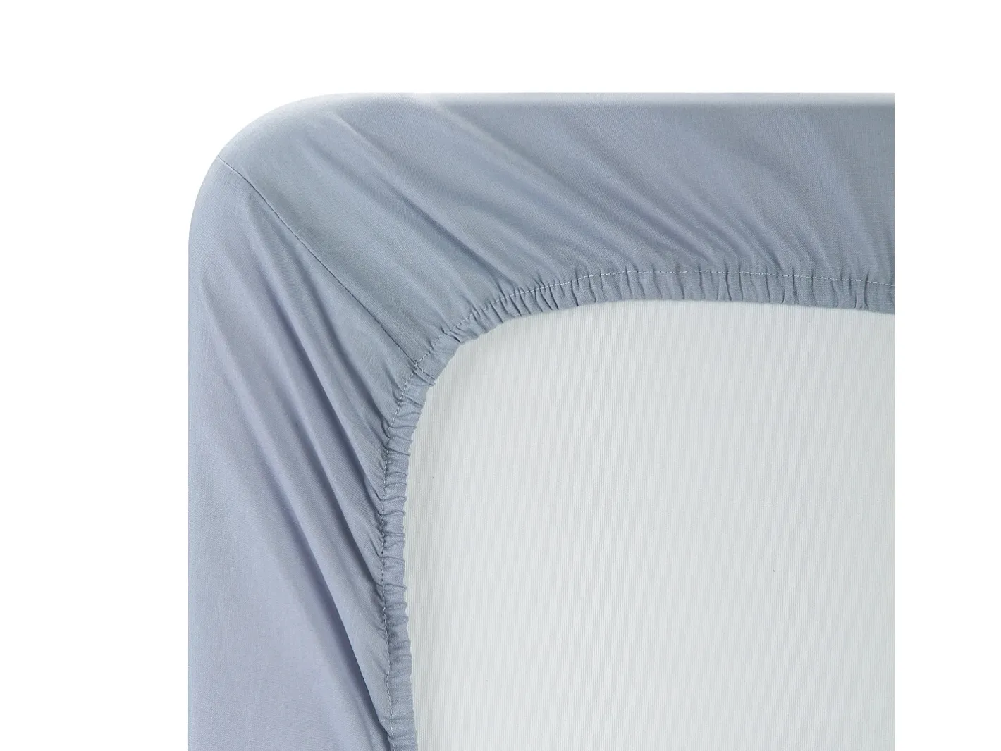 PIKOLIN Sábana bajera 150x200cm| HOME| Algodón| Ajustable| Natural Blanco roto Clearance
