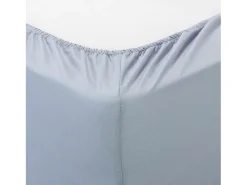 PIKOLIN Ropa De Cama-Sábana bajera 90x200cm| HOME| Algodón| Ajustable| Natural Blanco roto