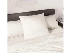Soleil d'ocre Ropa De Cama-Sábana encimera de polialgodón 180x290 cm PERCALE lino, por Beige