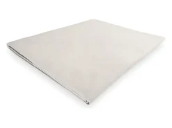 Soleil d'ocre Ropa De Cama-Sábana encimera de polialgodón 240x300 cm PERCALE lino, por Beige