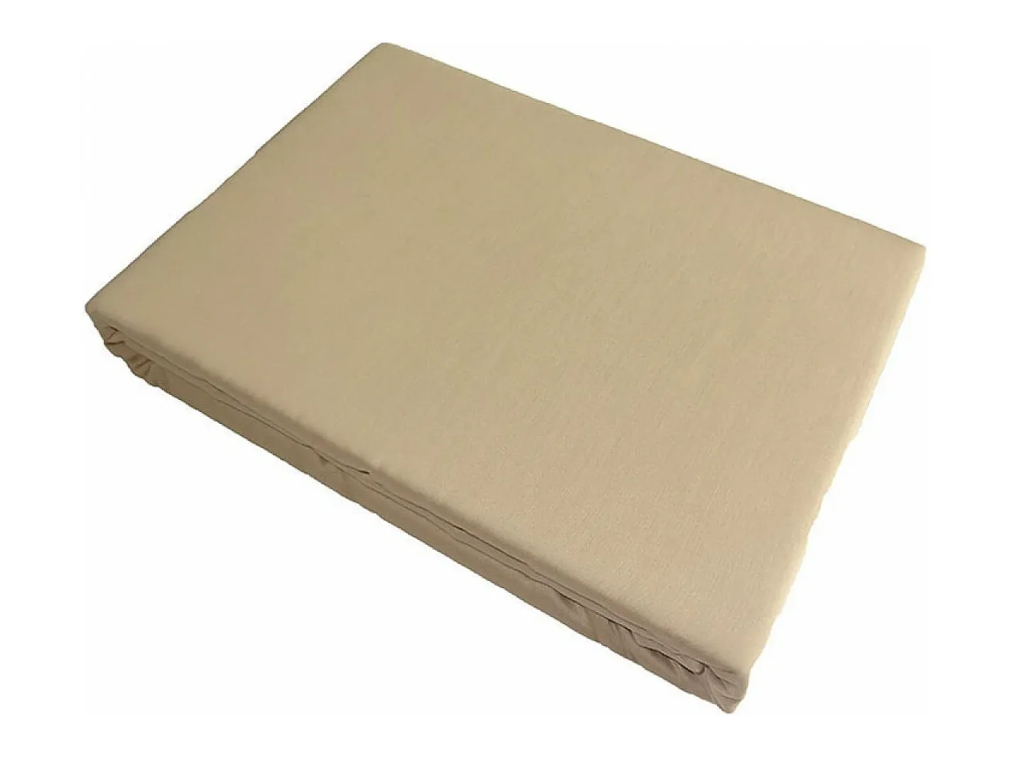Blanc avenue Ropa De Cama-Sábana encimera satén de algodón Beige