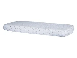 Sauthon Sábanas ajustables 140x70 cm de algodón orgánico Blanco Clearance