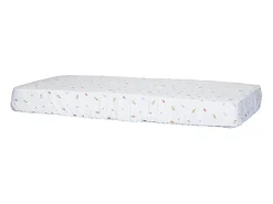 Outlet Sauthon Sábanas ajustables 120x60 140x70 de algodón orgánico Blanco
