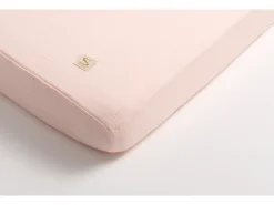 Hot Sauthon Sábanas bajeras de algodón ecológico Rosa