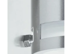 Iluminación Exterior-Searchlight 1 Ljus Utomhus PIR Vgglampa Rostfritt stl IP44, GU10 Gris