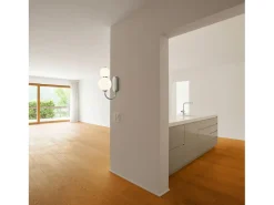 Searchlight 2 ljus vgglampa, krom med skrmar i opalglas Blanco Clearance