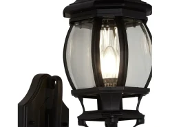 Online Searchlight Bel Aire 1 Ljus Utomhusvgglykta Svart IP44, E27 Negro