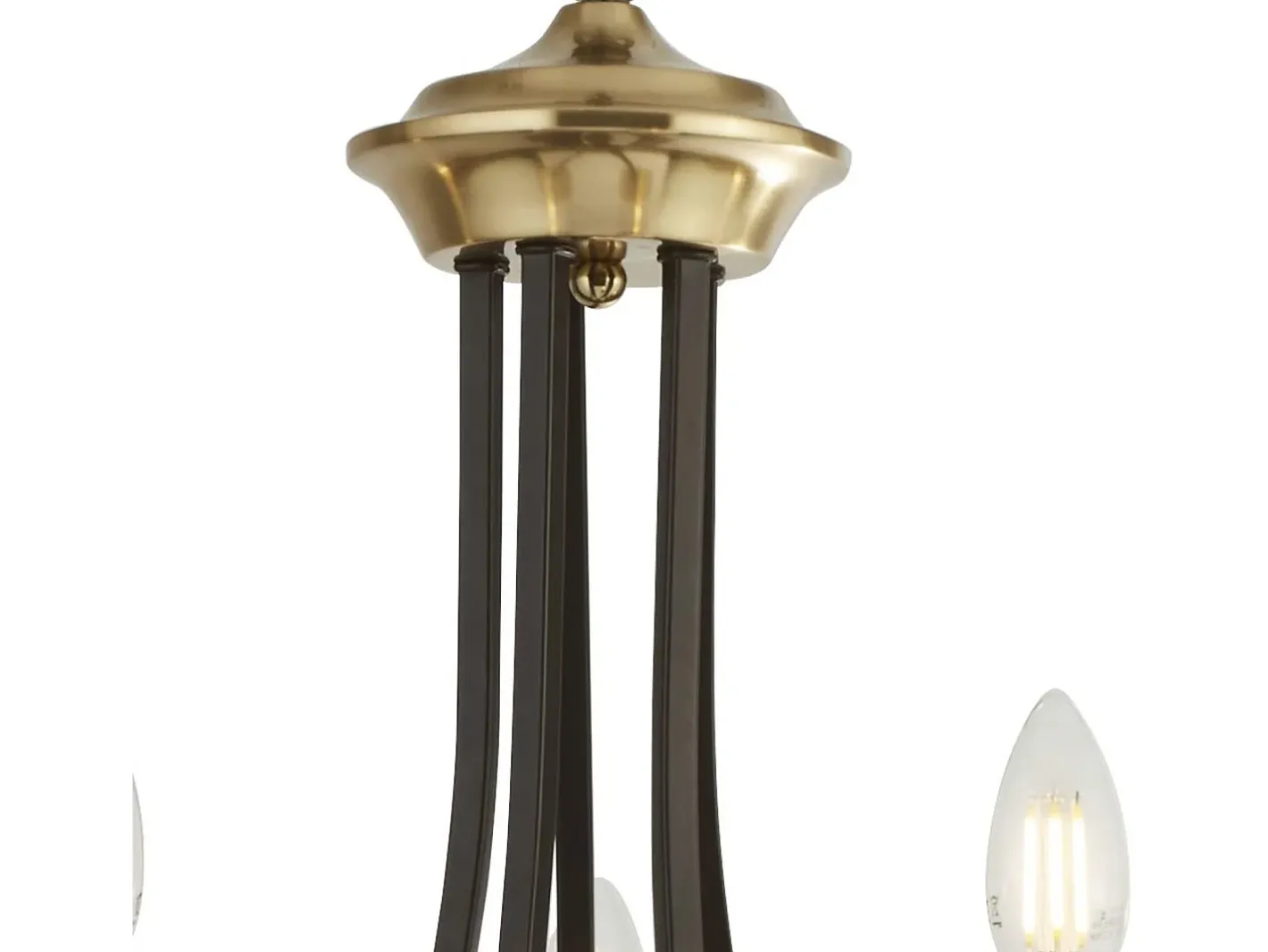 Searchlight Belfry 5 ljus multiarmshnge mrk brons, brun, E14 Bronce