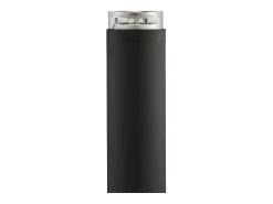 Iluminación Exterior-Searchlight Bronx 1 Ltt utomhuspollarstolpe Svart IP65, E27 Negro