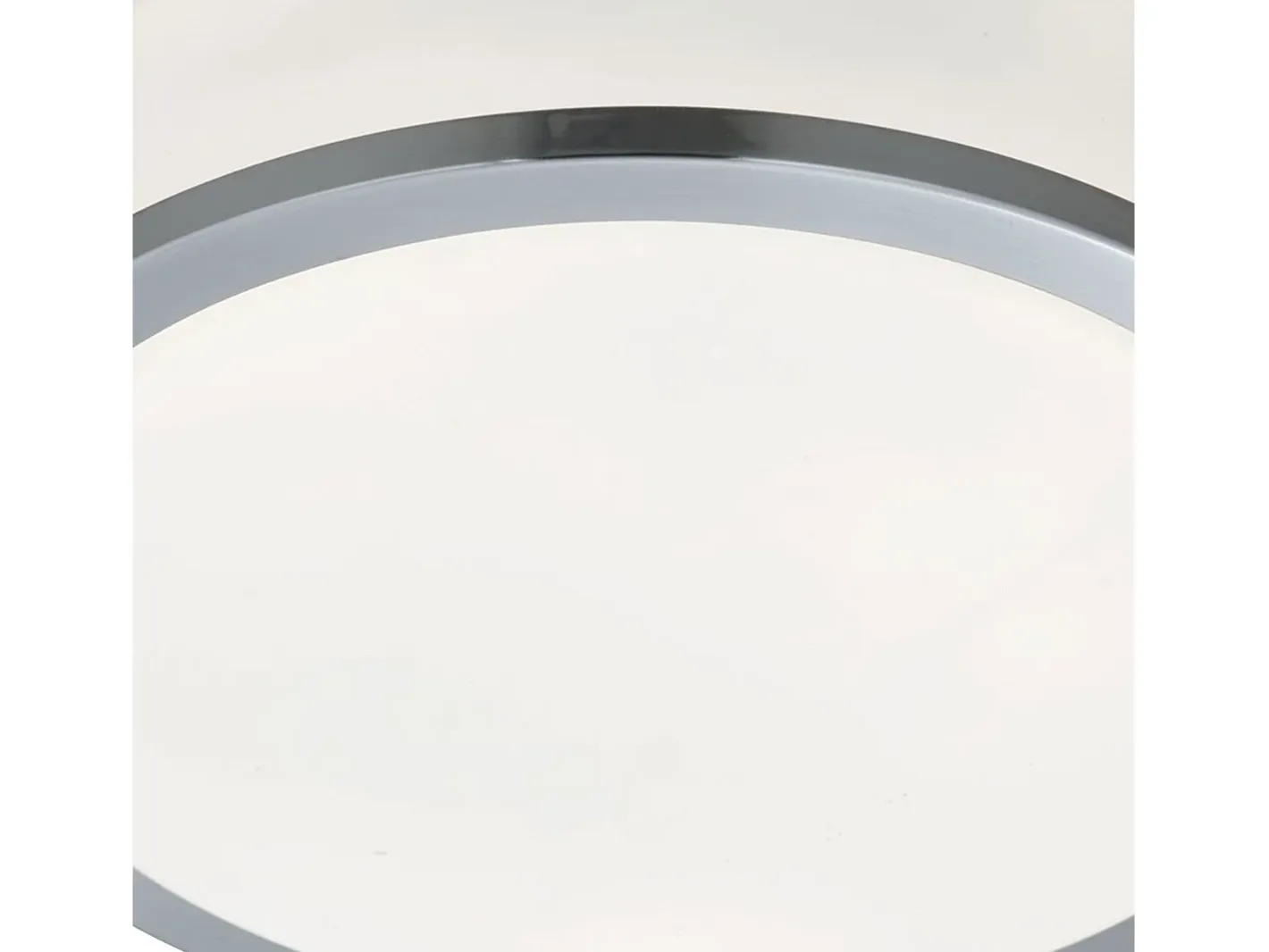Clearance Searchlight Discs Badrumsspolning 2 Ljus Tak Satin Silver IP44, E27 Plateado