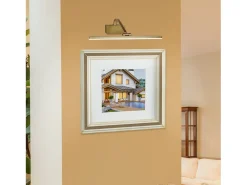 Sale Searchlight Integrerad LED 1 Ljus Bild Vgglampa Borstat guld Dorado
