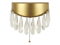 Sale Searchlight JewelLED vägglampa, guld, kristall 4000K Transparente