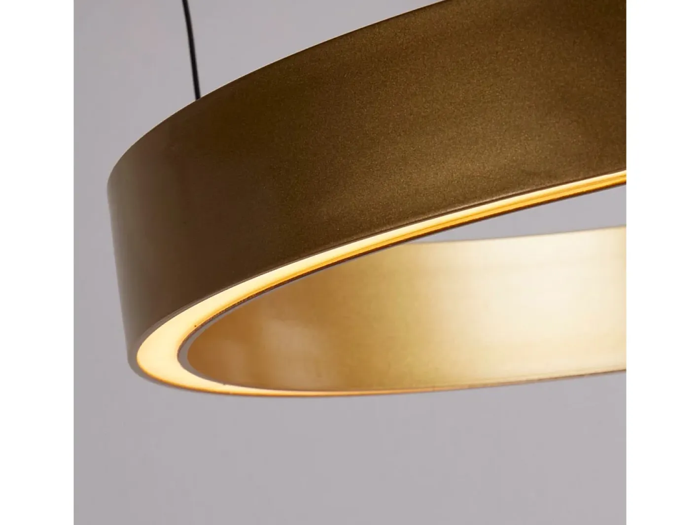 Searchlight Layla Colgante Gesture Control Oro, Acrílico Ópalo Dorado
