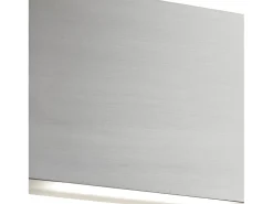 Clearance Searchlight LED inomhus upp/ner vgglampa Satin Silver Plateado