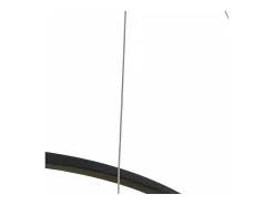 Lámpara Suspendida-Searchlight Led Pendel Negro