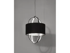 New Searchlight MadridLED-hänge, svart skärm 3000K Gris