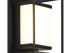 Hot Searchlight Rektangulr Led Vgglampa, Matt Svart - 100mm Negro