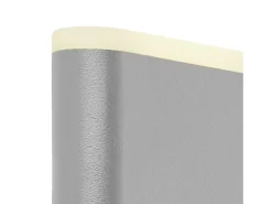 Searchlight StratfordUtomhus LED Upp/Ner Vägglampa Grå, Frostad Diffusor IP44 4000K Blanco Best