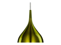 Lámpara Suspendida-Searchlight Vibrant 1 ljus liten kupol takhnge Grn, E14 Verde
