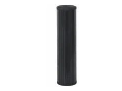 New Garden Furniture Senad Alfombra rectangular bambú 80x500 cm Negro