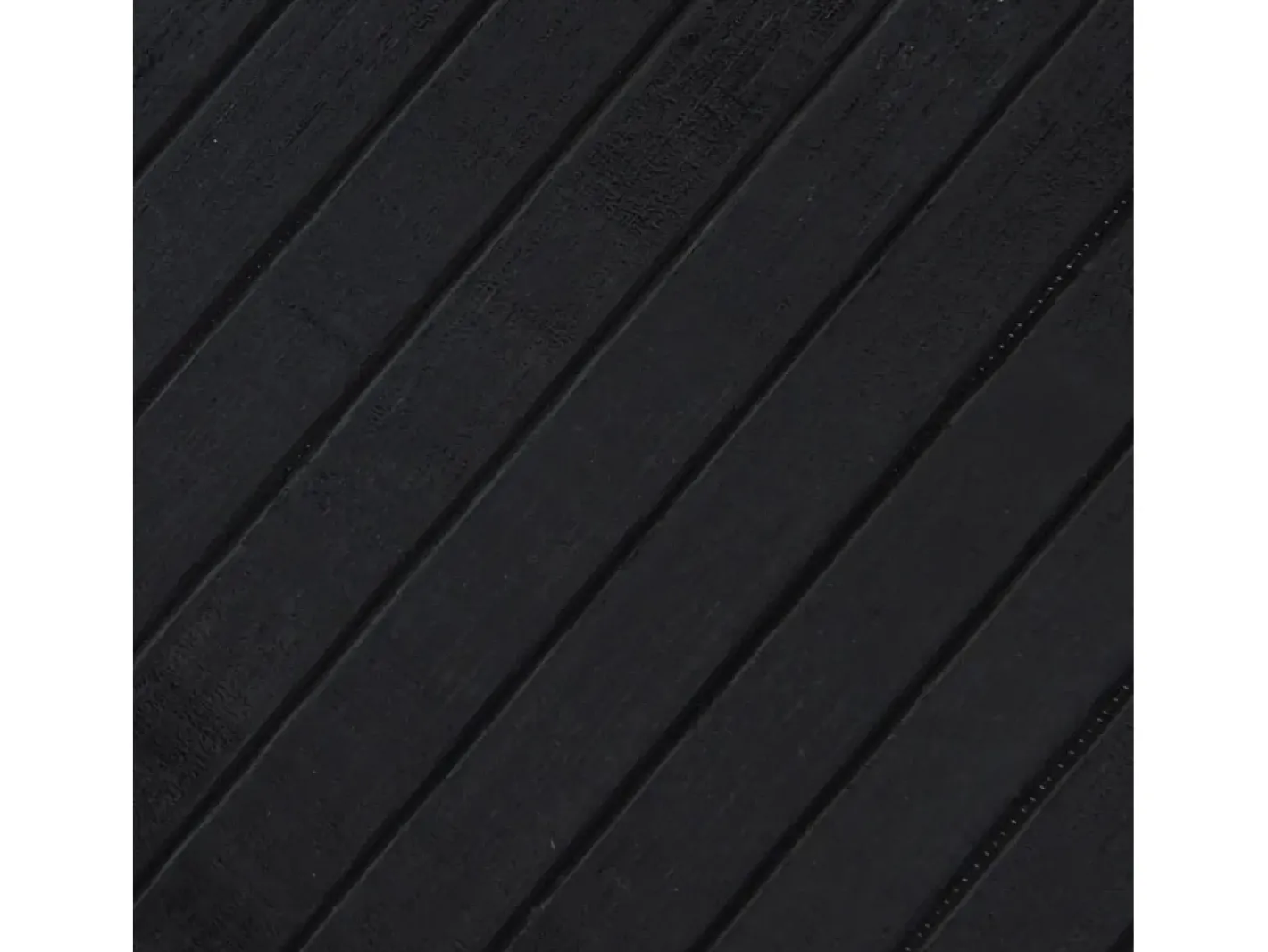 New Garden Furniture Senad Alfombra rectangular bambú 80x500 cm Negro