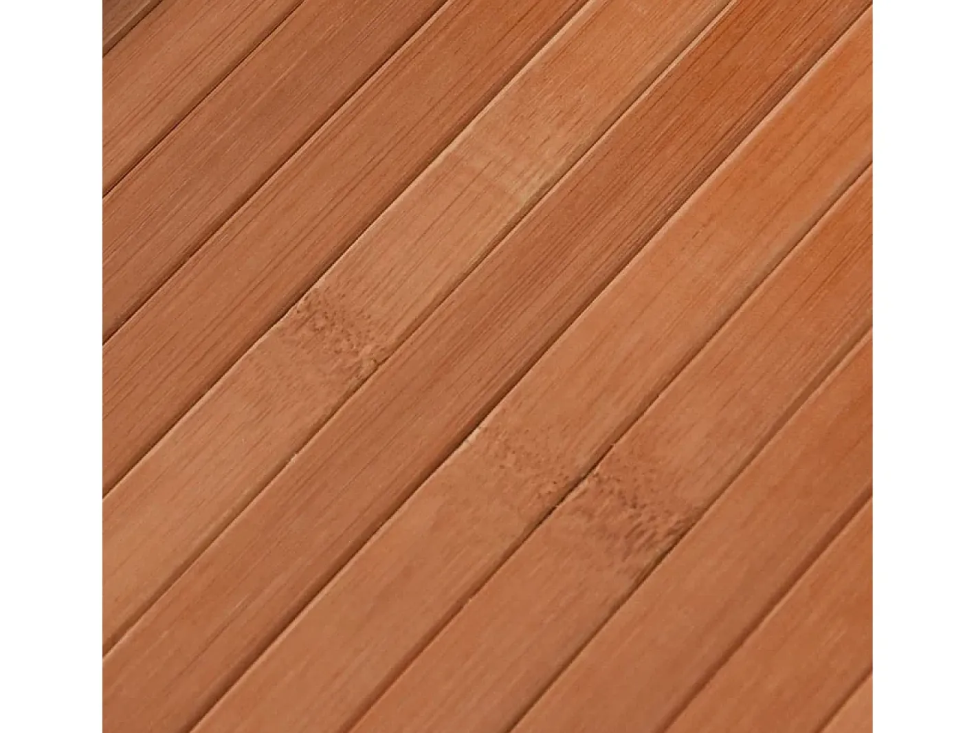 Sale Garden Furniture Senad Alfombra rectangular bambú marrón 100x300 cm Marru00f3n