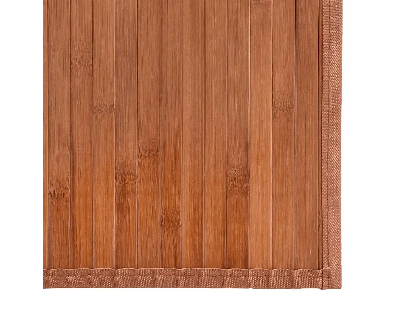 Sale Garden Furniture Senad Alfombra rectangular bambú marrón 100x300 cm Marru00f3n