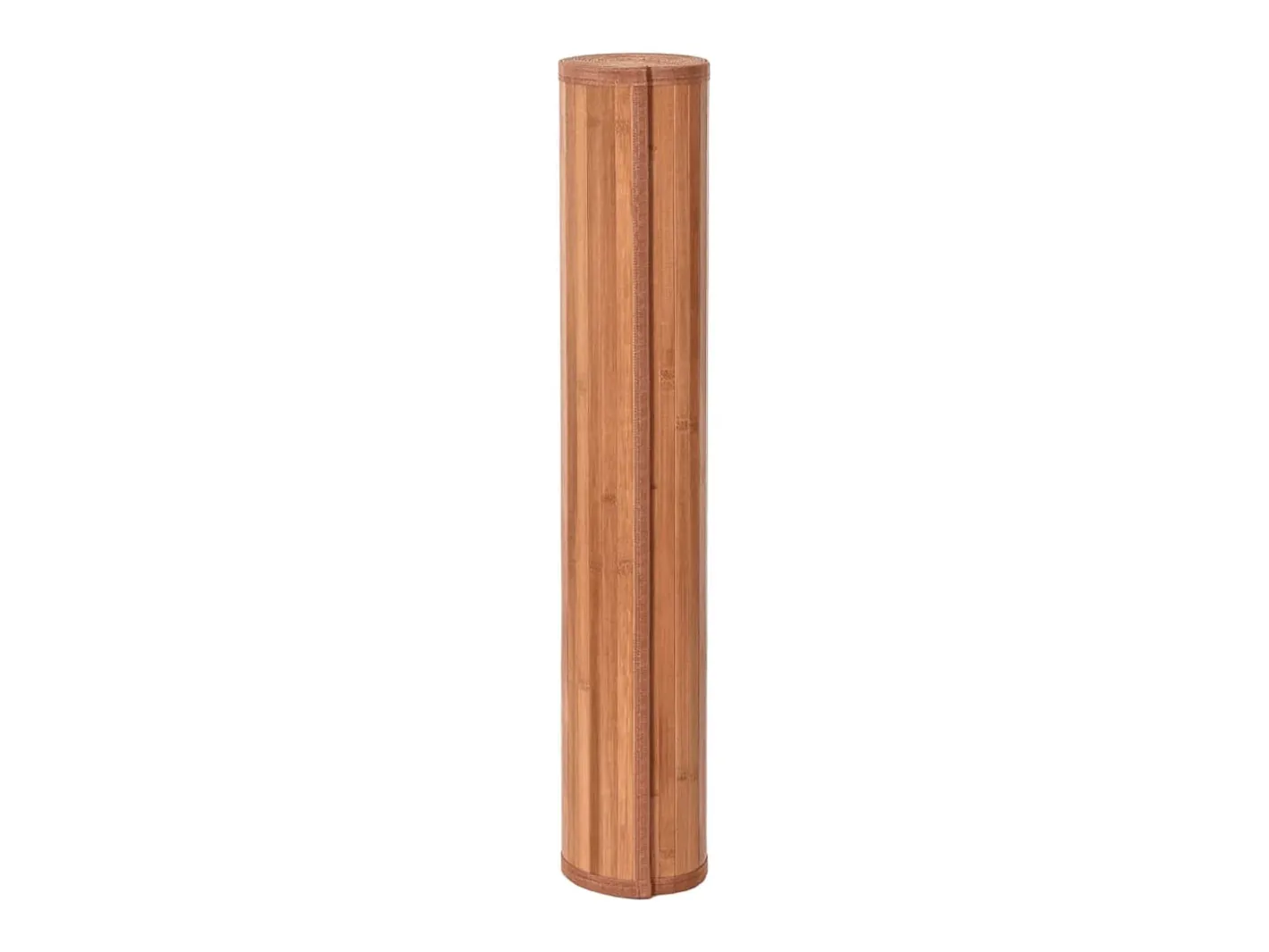 Sale Garden Furniture Senad Alfombra rectangular bambú marrón 100x300 cm Marru00f3n