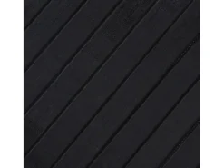 New Garden Furniture Senad Alfombra rectangular bambú 80x400 cm Negro
