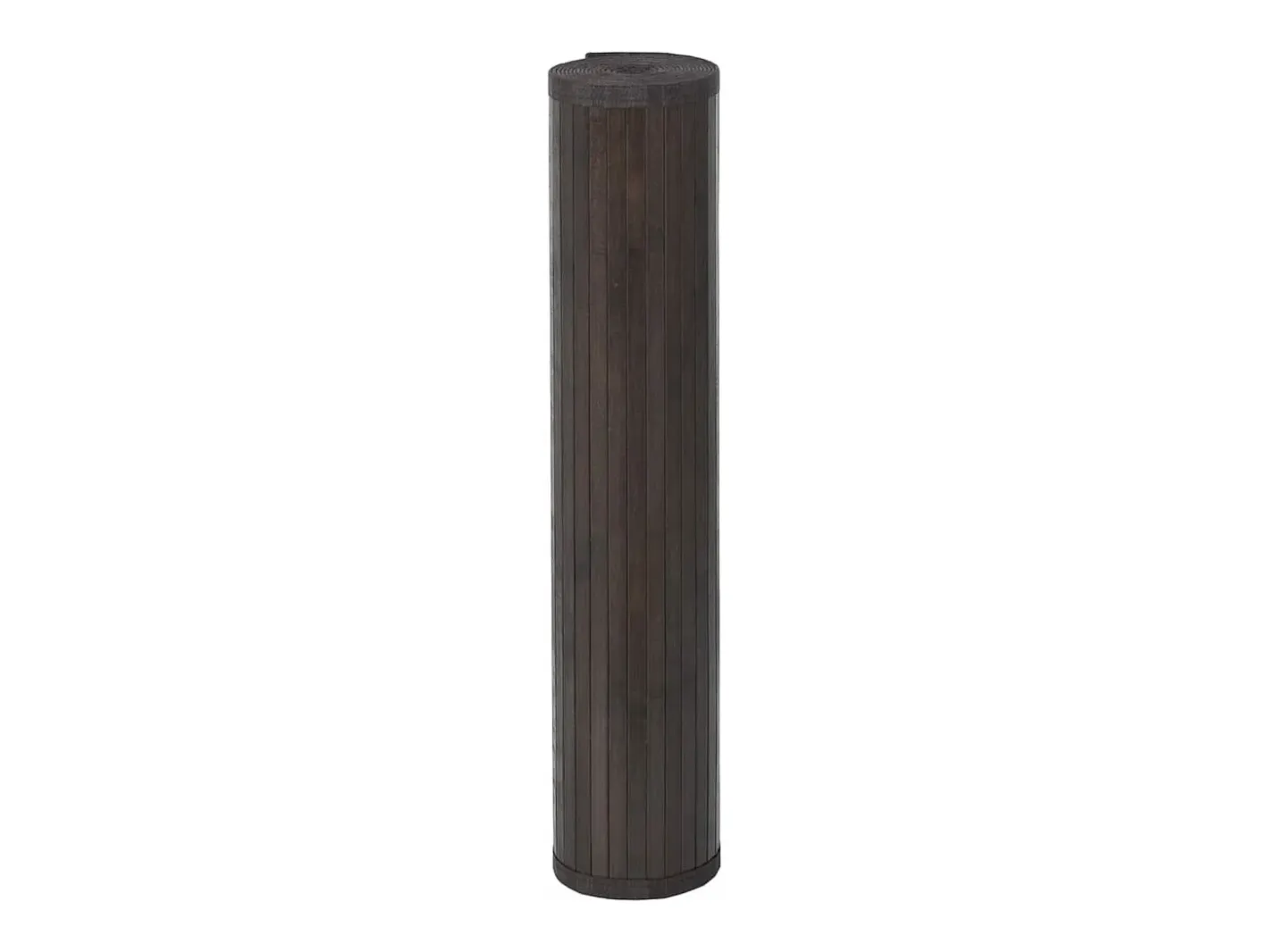 Garden Furniture Senad Alfombra rectangular bambú marrón oscuro 100x300 cm Color natural oscuro Online