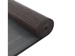 Garden Furniture Senad Alfombra rectangular bambú marrón oscuro 100x300 cm Color natural oscuro Online