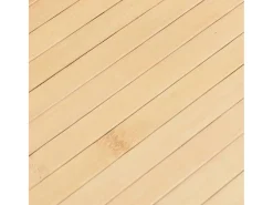 Garden Furniture Senad Alfombra rectangular bambú color natural claro 80x200 cm Beige Online