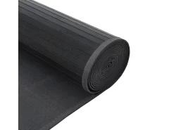 Discount Garden Furniture Senad Alfombra rectangular bambú 100x400 cm Gris