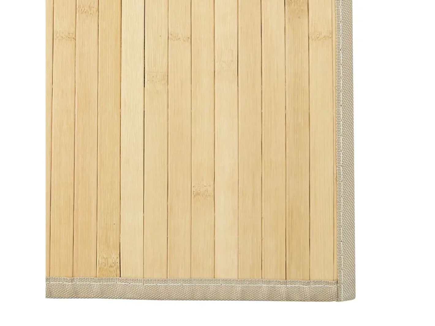 Garden Furniture Senad Alfombra rectangular bambú color natural claro 60x100 cm Beige Sale