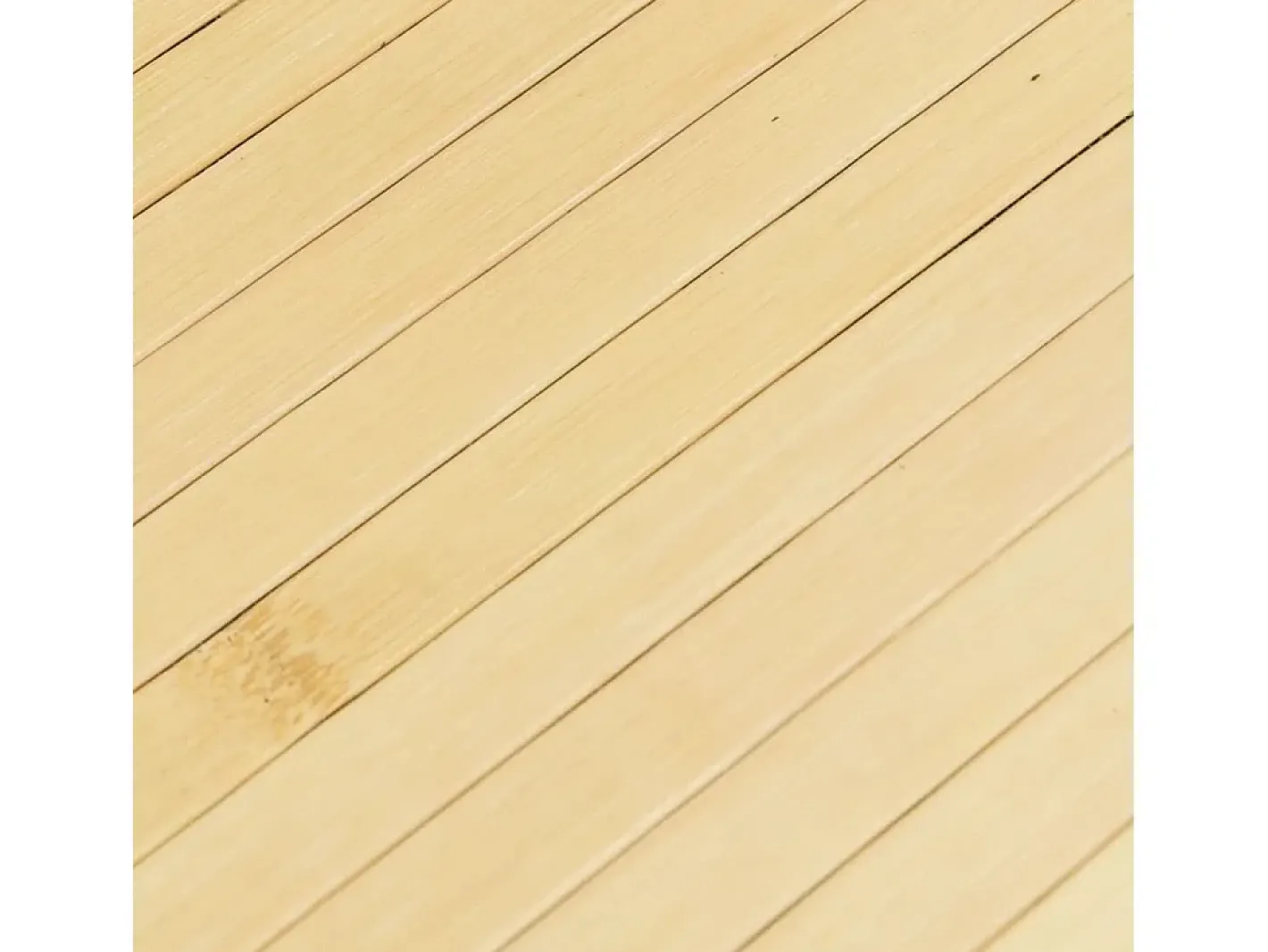 Garden Furniture Senad Alfombra rectangular bambú color natural claro 60x300 cm Beige Hot