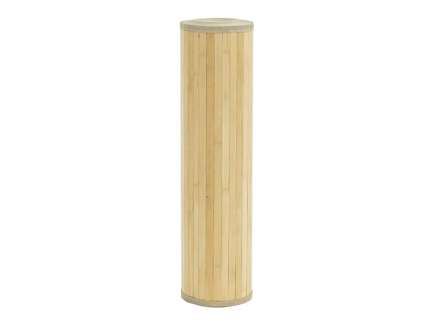 Garden Furniture Senad Alfombra rectangular bambú color natural claro 60x300 cm Beige Hot