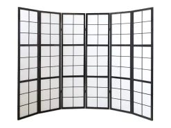 Online Separador de ambiente 175×264×2.2 cm Shoji Negro
