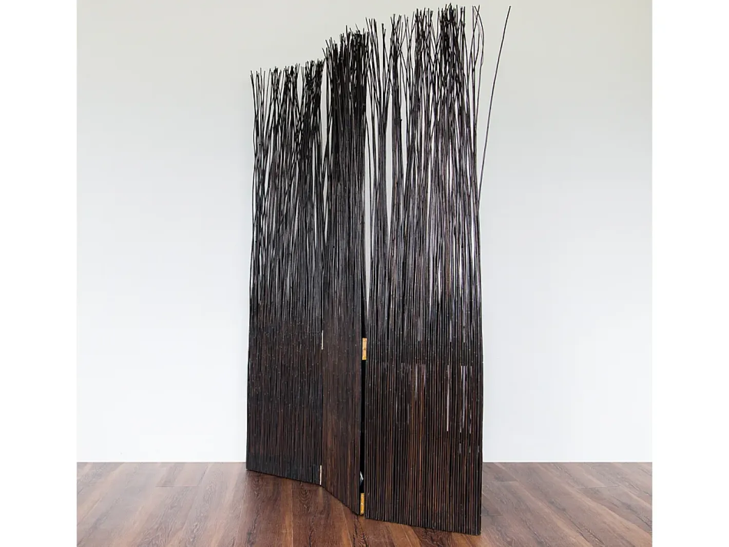Separador de ambiente 120x3x170 cm marrón Paravent Marru00f3n