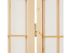 Separador de ambiente 175x176x2.2 cm Shoji natural Marru00f3n Best