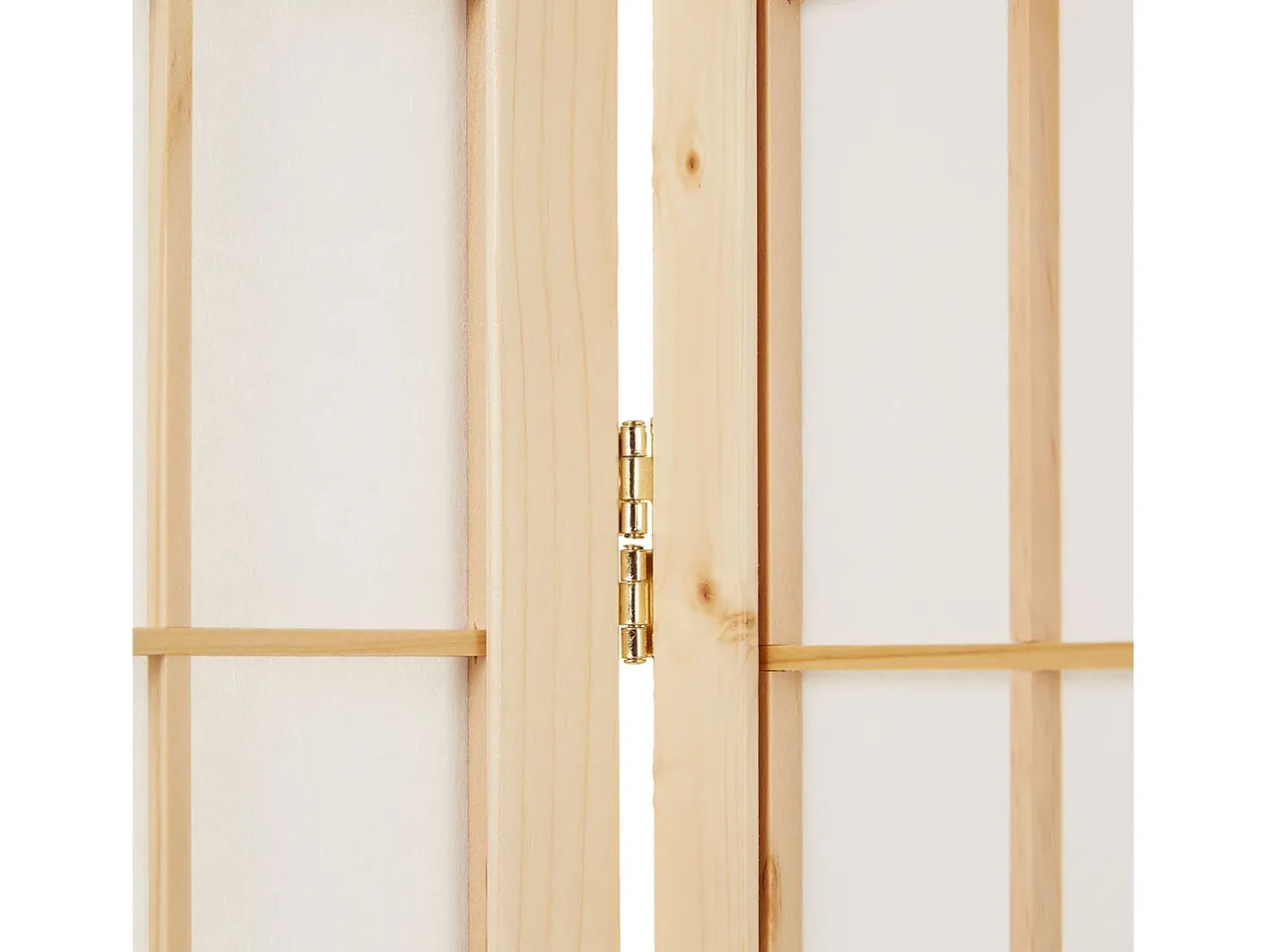 Separador de ambiente 175x176x2.2 cm Shoji natural Marru00f3n Best