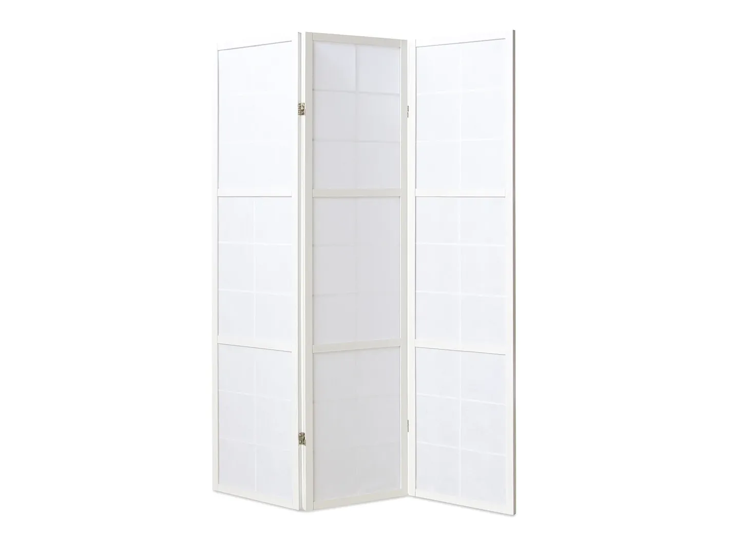 Biombo-Separador de ambiente 175x132x2.2 cm Shoji Blanco