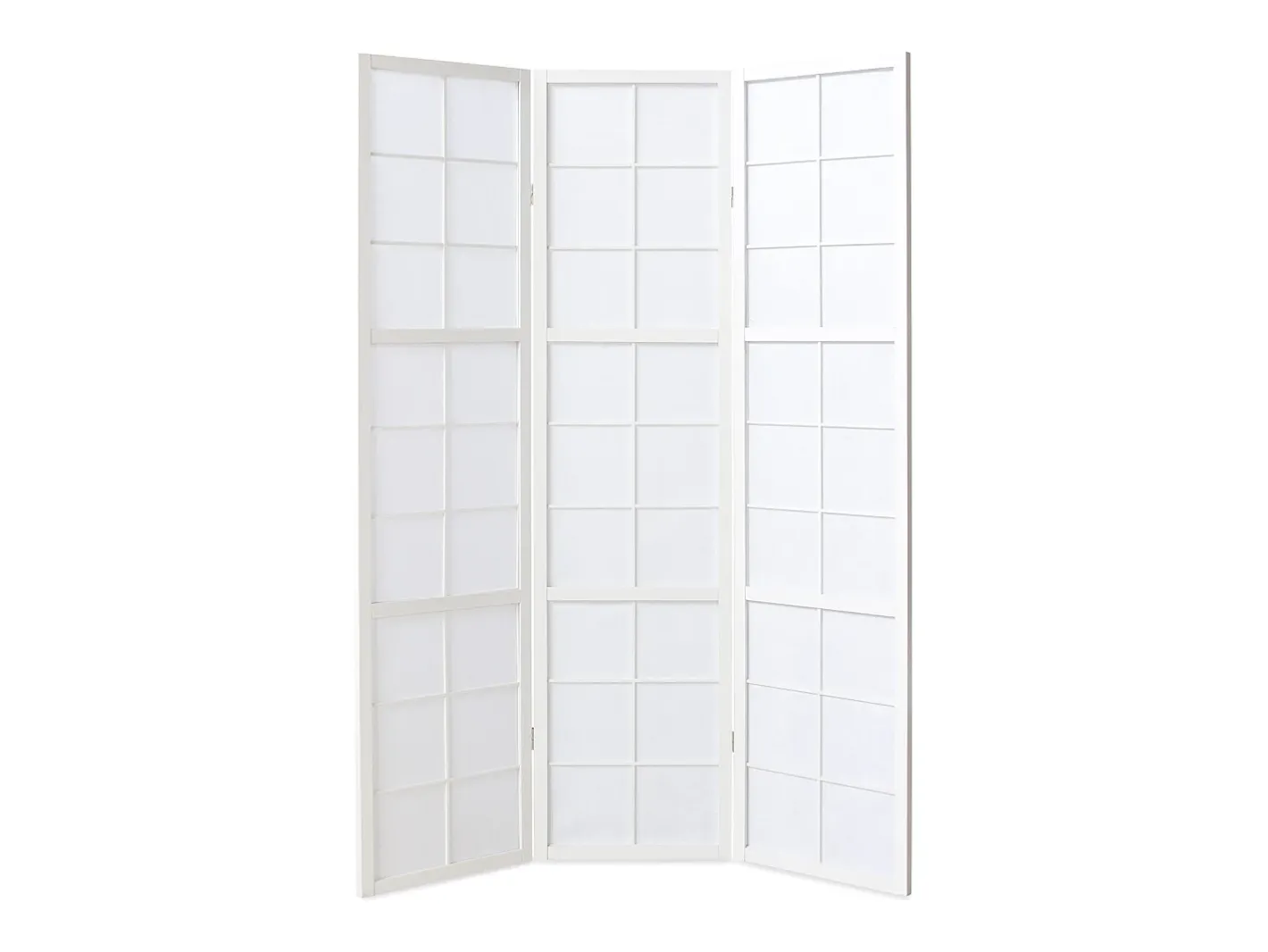 Biombo-Separador de ambiente 175x132x2.2 cm Shoji Blanco