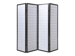 Discount Separador de ambiente 175x176x2.2 cm Shoji Negro